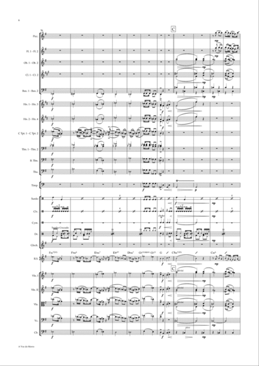 A Voz Do Morro A Voz Do Morro Full Orchestra scores gallery preview page 6