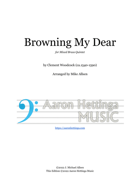 Browning My Dear - for Brass Quintet image number null