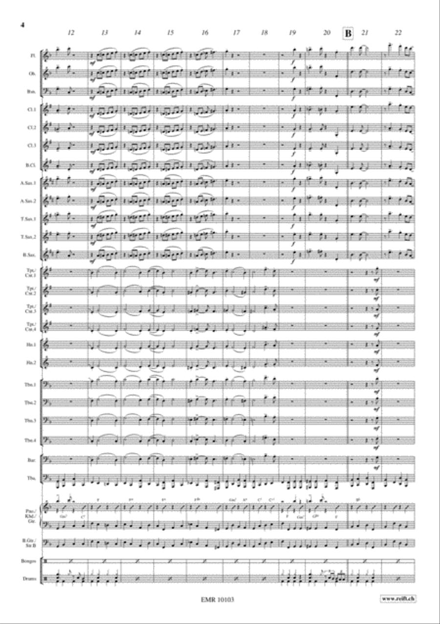 Rush Hour Concert Band scores gallery preview page 5