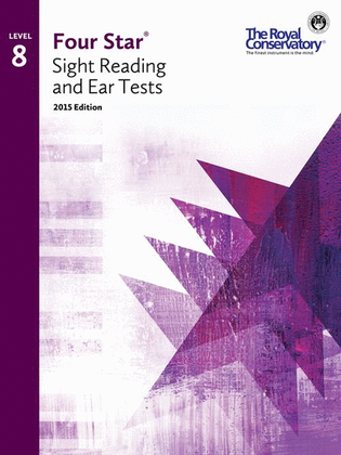 Book cover for Four Star Sight Reading and Ear Tests Level 8