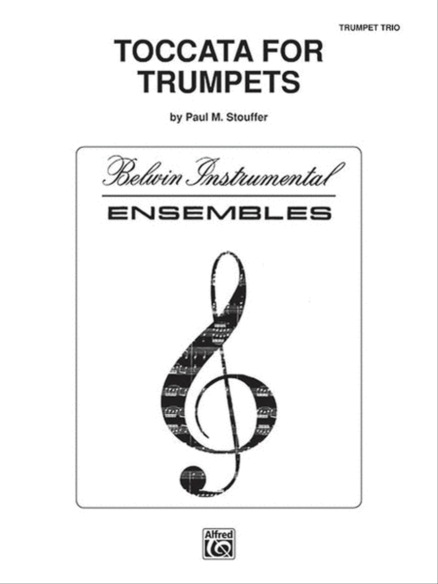 Toccata for Trumpets Trumpet Trio scores gallery preview page 1