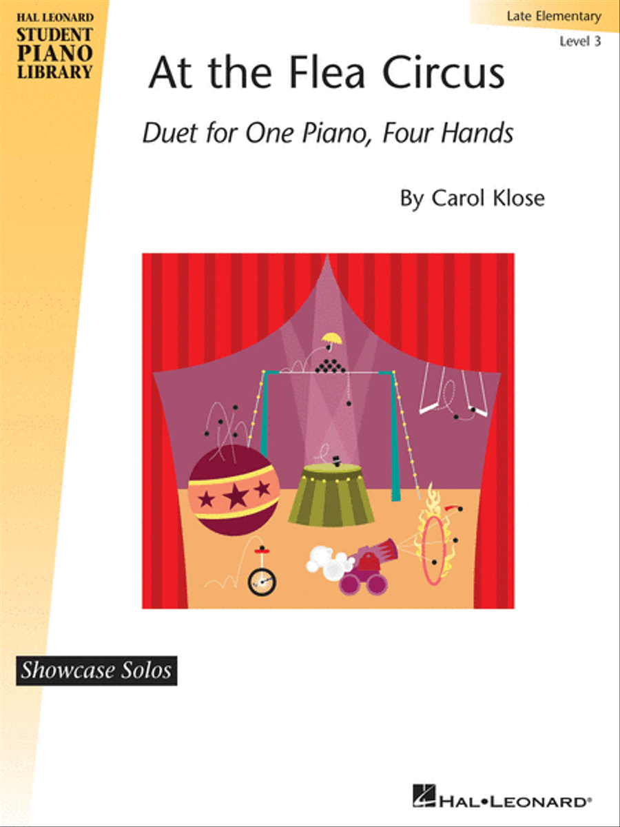 At the Flea Circus Piano Method scores gallery preview page 1