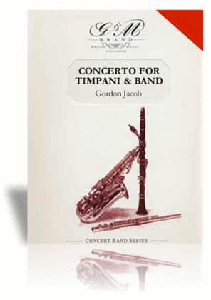Book cover for Concerto for Timpani & Band