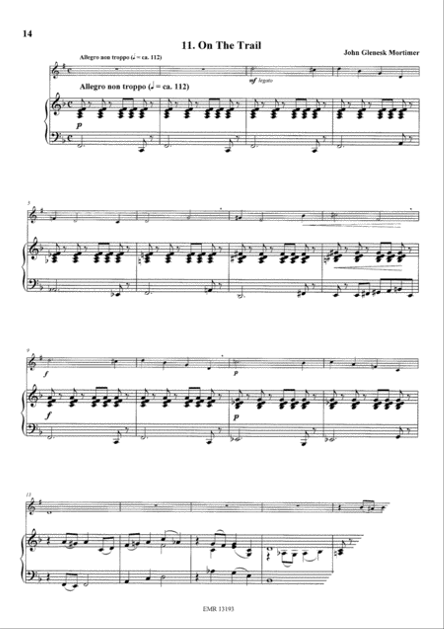 Solo Pieces Vol. 2 Clarinet Solo scores gallery preview page 6