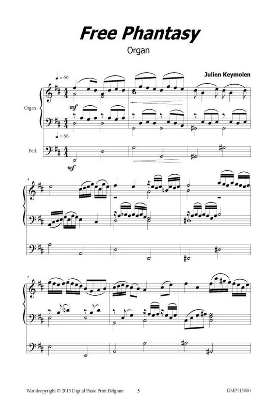 Free Phantasy Organ scores gallery preview page 2
