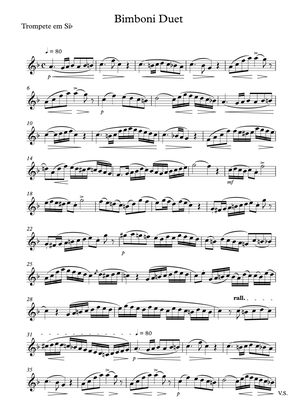 Bimboni Duet - Trumpet Bb and Horn F