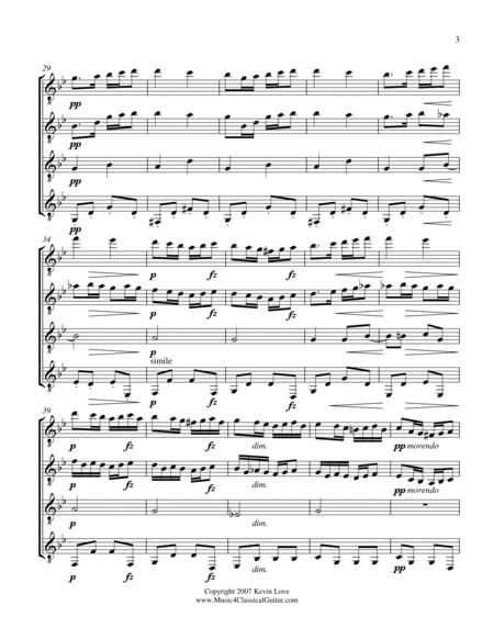 Czech Suite - ii - Polka (Guitar Quartet) - Score and Parts image number null