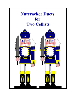 Book cover for Nutcracker Duets for Two Cellists