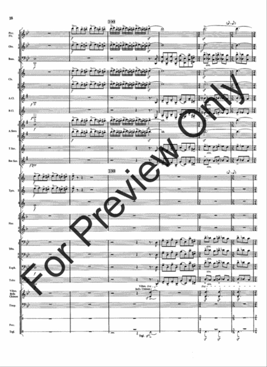 Meramec Rhapsody (Score) Meramec Rhapsody (Score) Concert Band scores gallery preview page 20