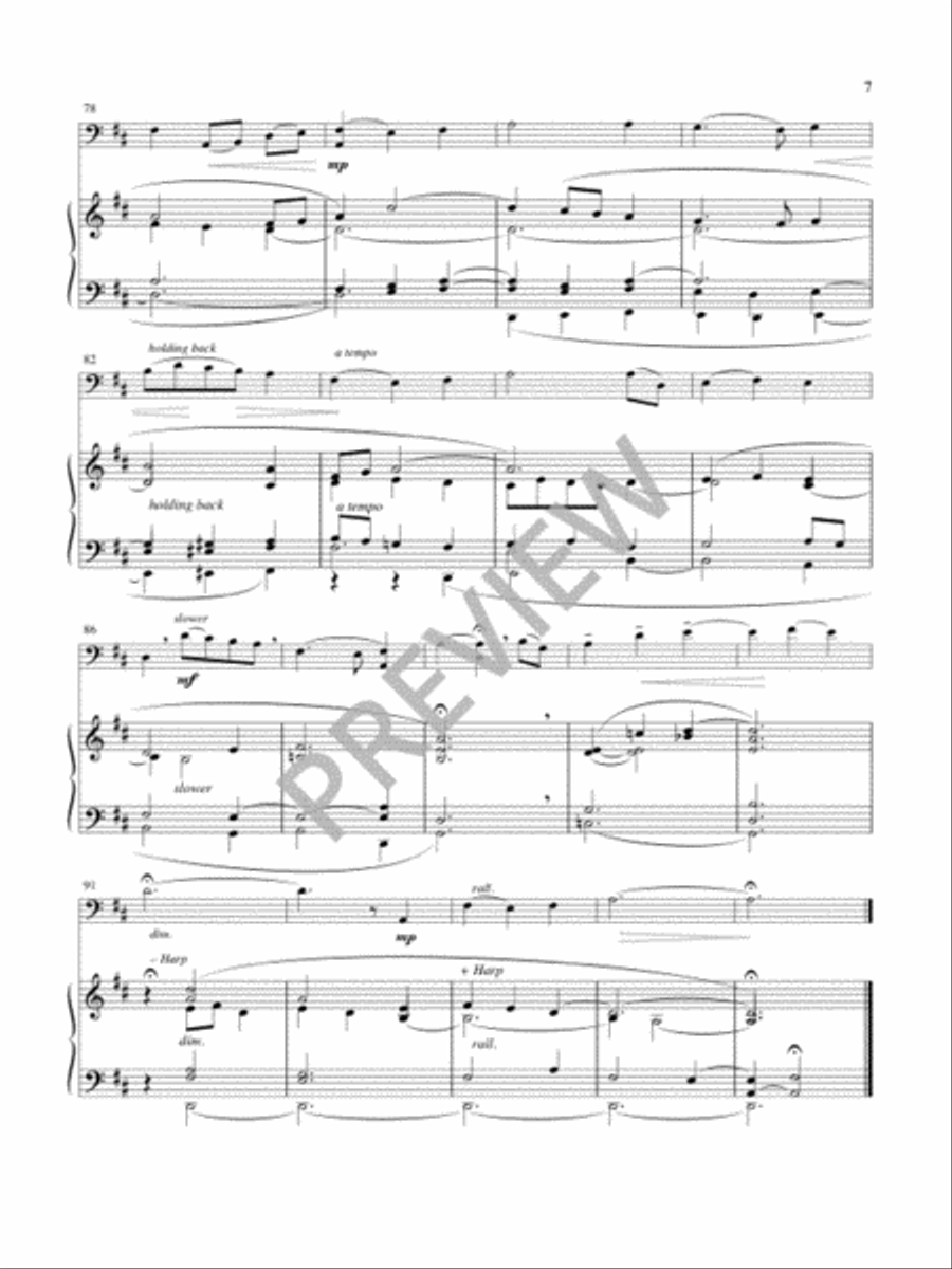 On This Day, O Beautiful Mother Cello scores gallery preview page 8