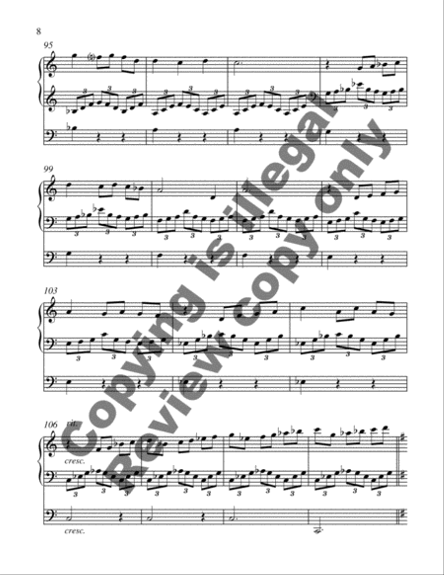 Sanctuary Sanctuary Organ scores gallery preview page 8