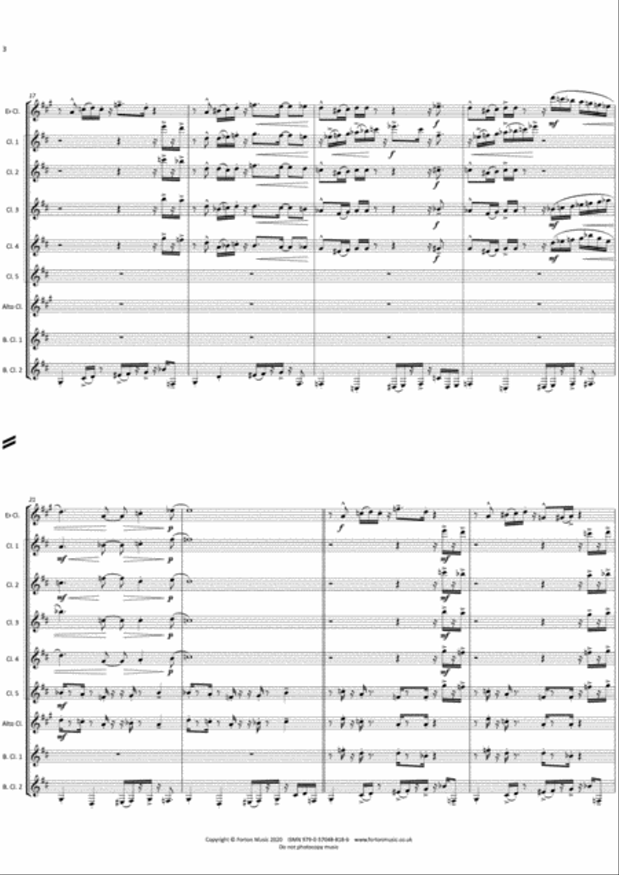 Clarifunkation! Clarifunkation! Set of Parts scores gallery preview page 4