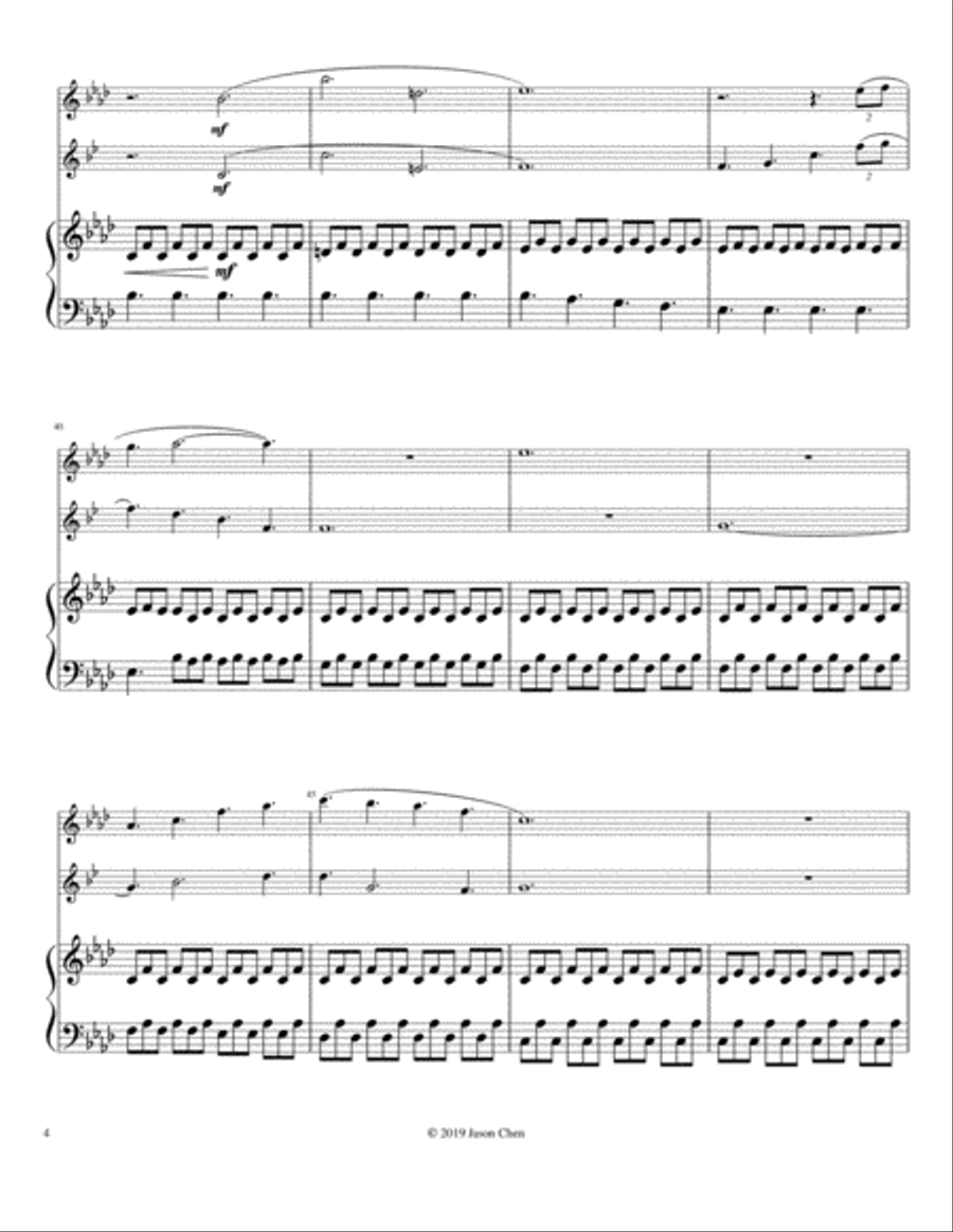 Summer Clarinet scores gallery preview page 6