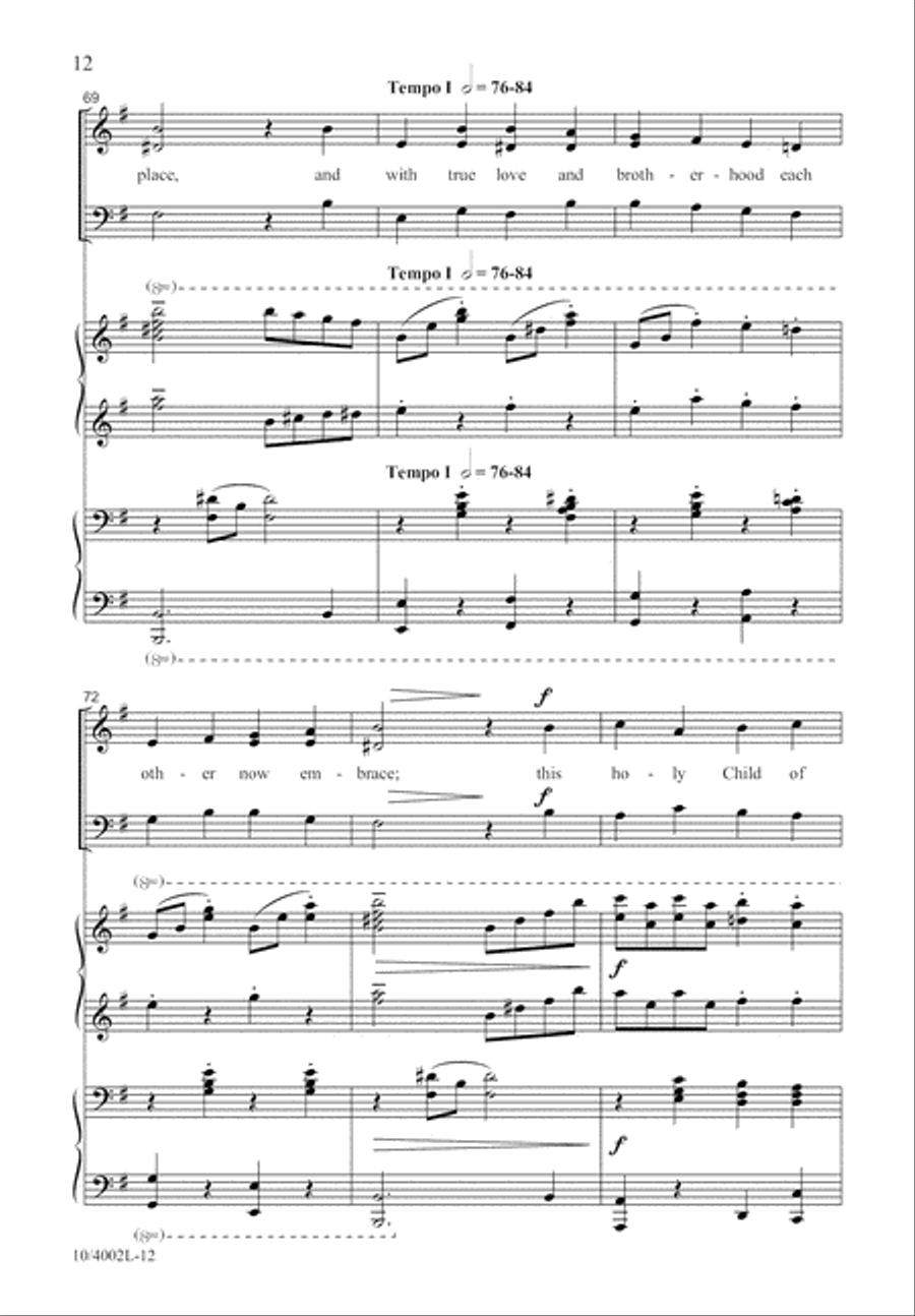 God Rest You Merry, Gentlemen 3-Part scores gallery preview page 13