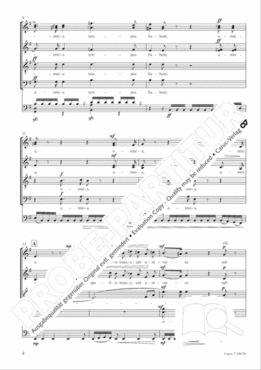 Omnia tempus habent Divisi scores gallery preview page 4