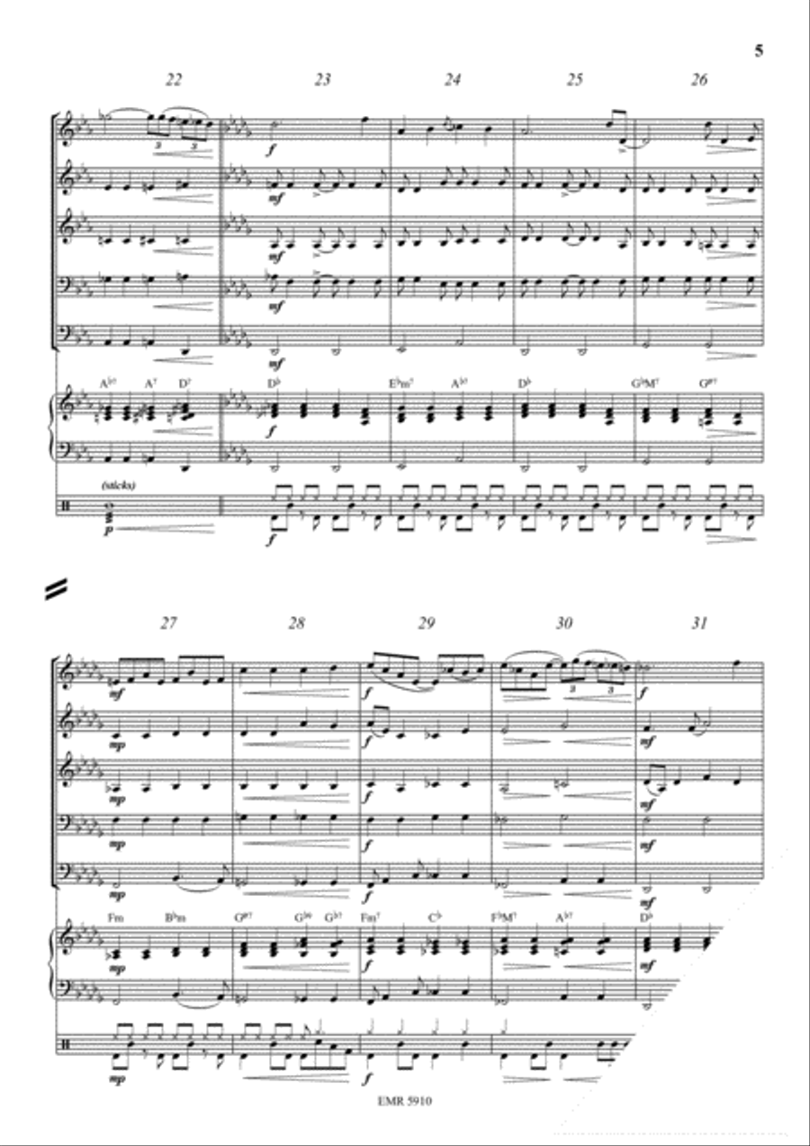 Bess, You Is My Woman Now Brass Band scores gallery preview page 5