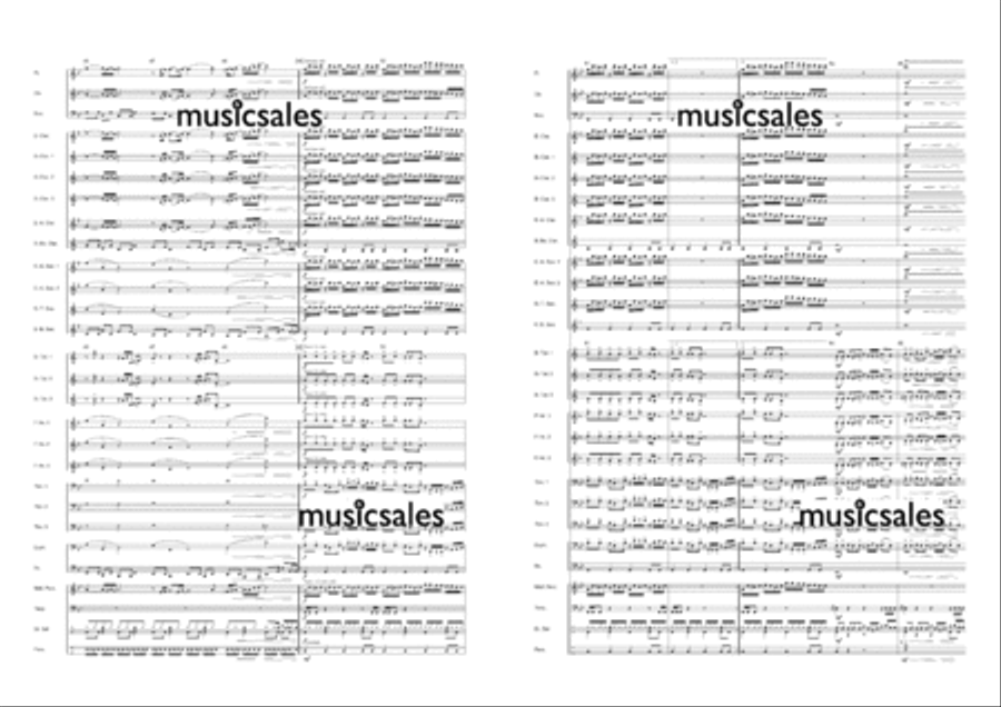 Une belle histoire Concert Band scores gallery preview page 6