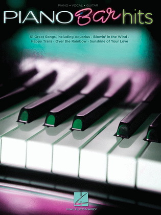 Book cover for Piano Bar Hits