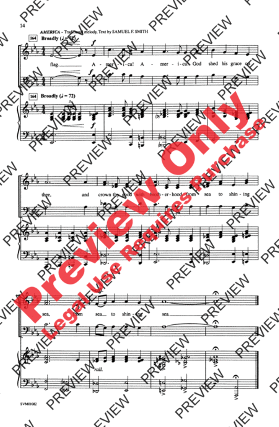 An American Celebration An American Celebration 3-Part scores gallery preview page 14