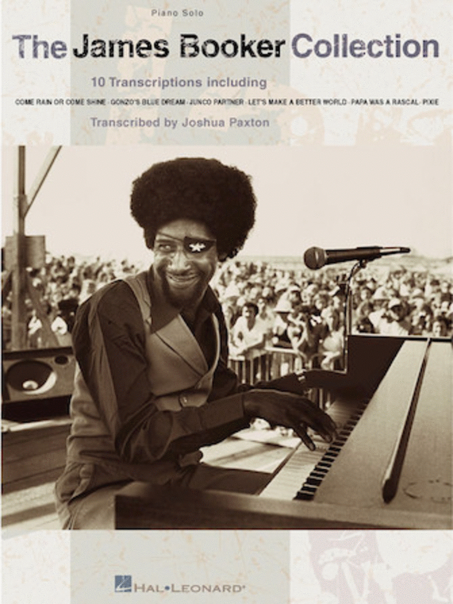 The James Booker Collection Piano Solo scores gallery preview page 1