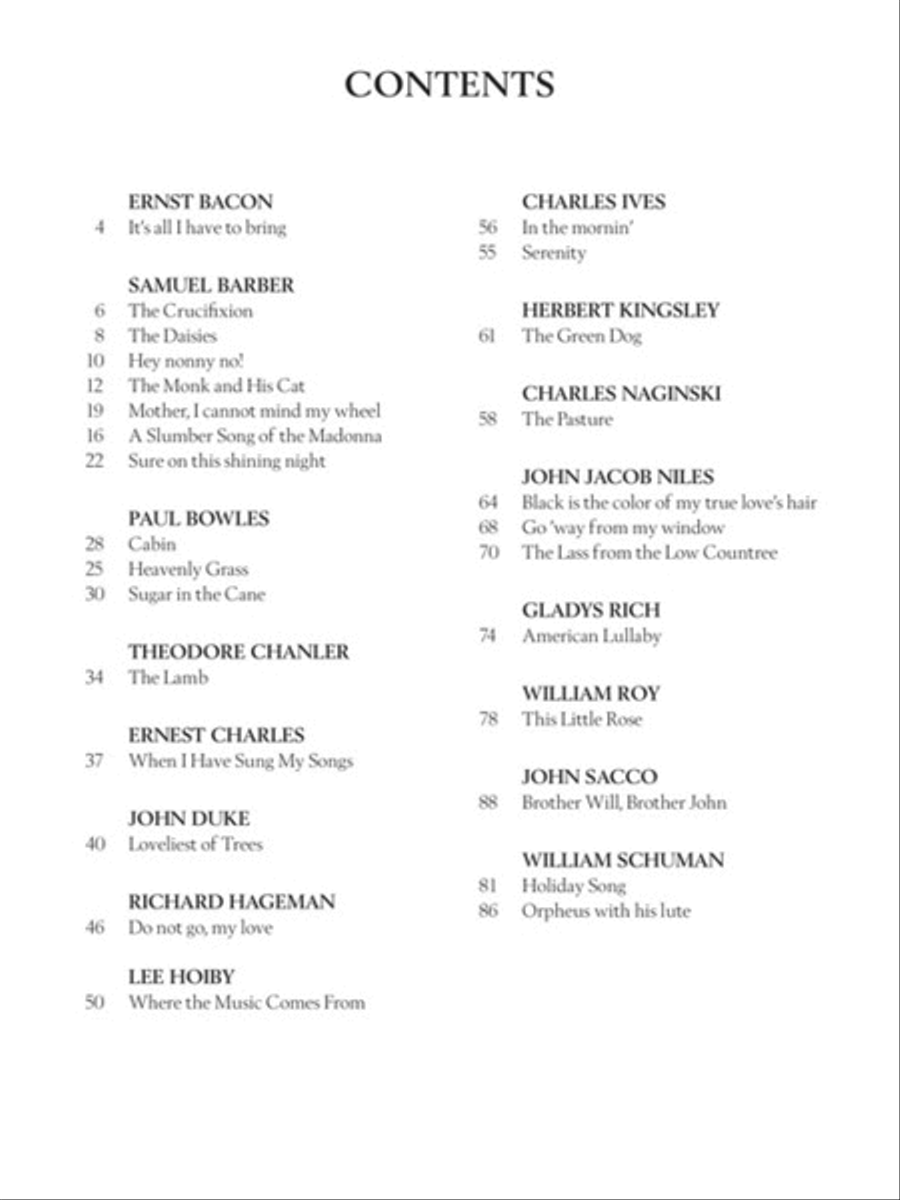 28 American Art Songs Low Voice scores gallery preview page 4