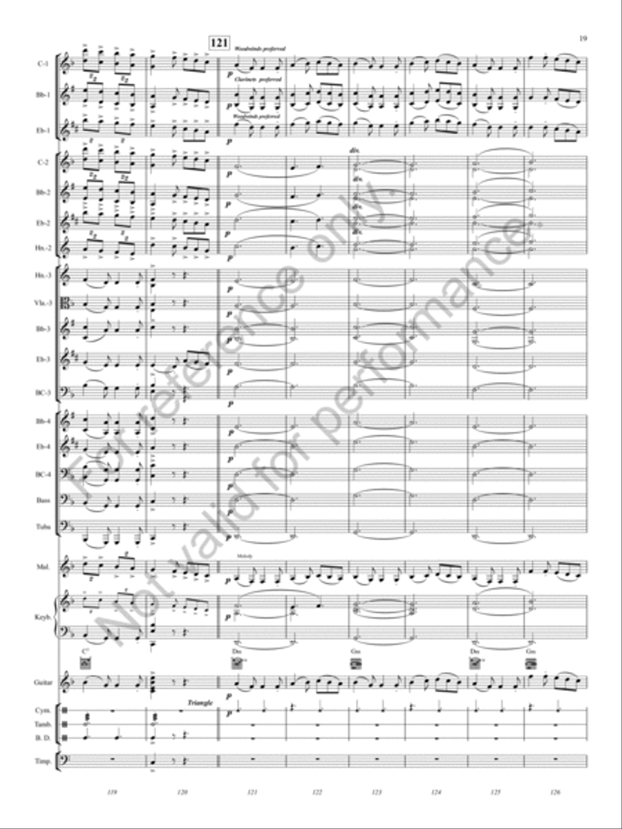 Fantasia on the Dargason (from Second Suite in F, Mvt. IV) Concert Band scores gallery preview page 18