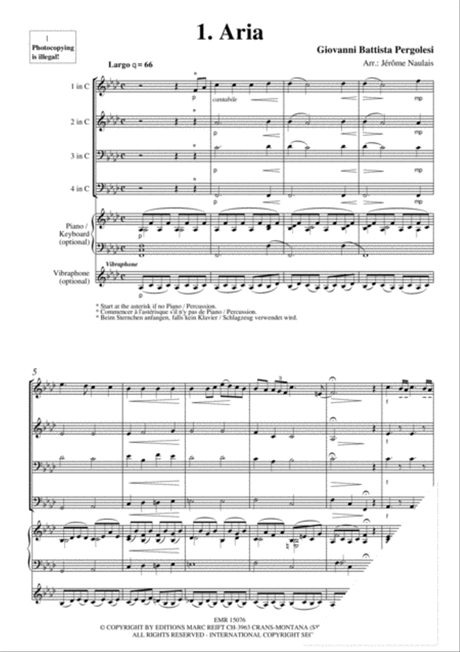 Brass Quartets Vol. 19 Brass Ensemble scores gallery preview page 3