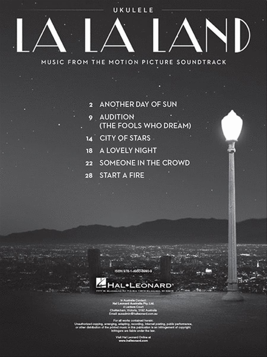 La La Land Ukulele scores gallery preview page 2