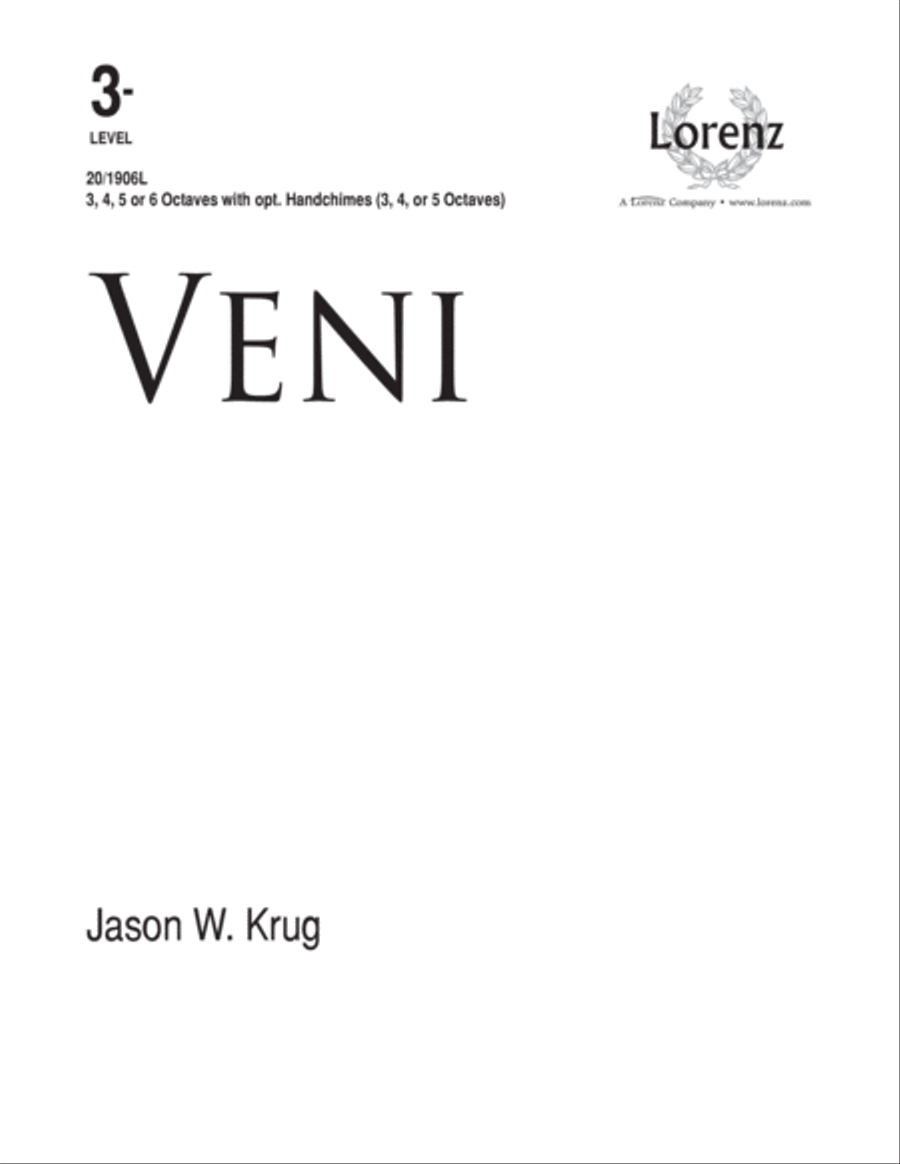 Veni 5-Octaves scores gallery preview page 1