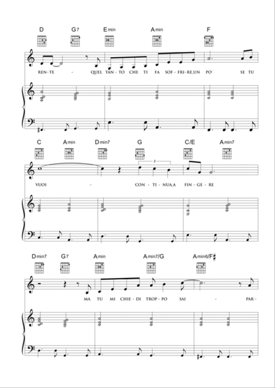 Siena Piano, Vocal, Guitar scores gallery preview page 4