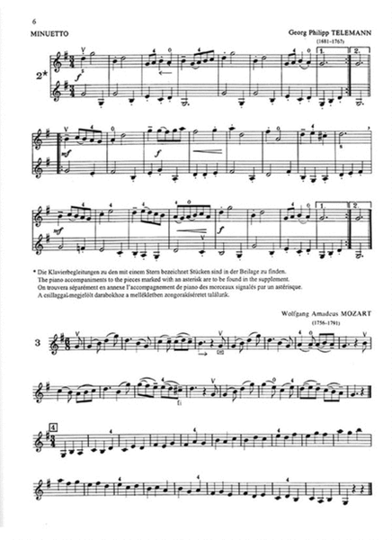 Violinschule - Violin Tutor - Méthode de Violon II