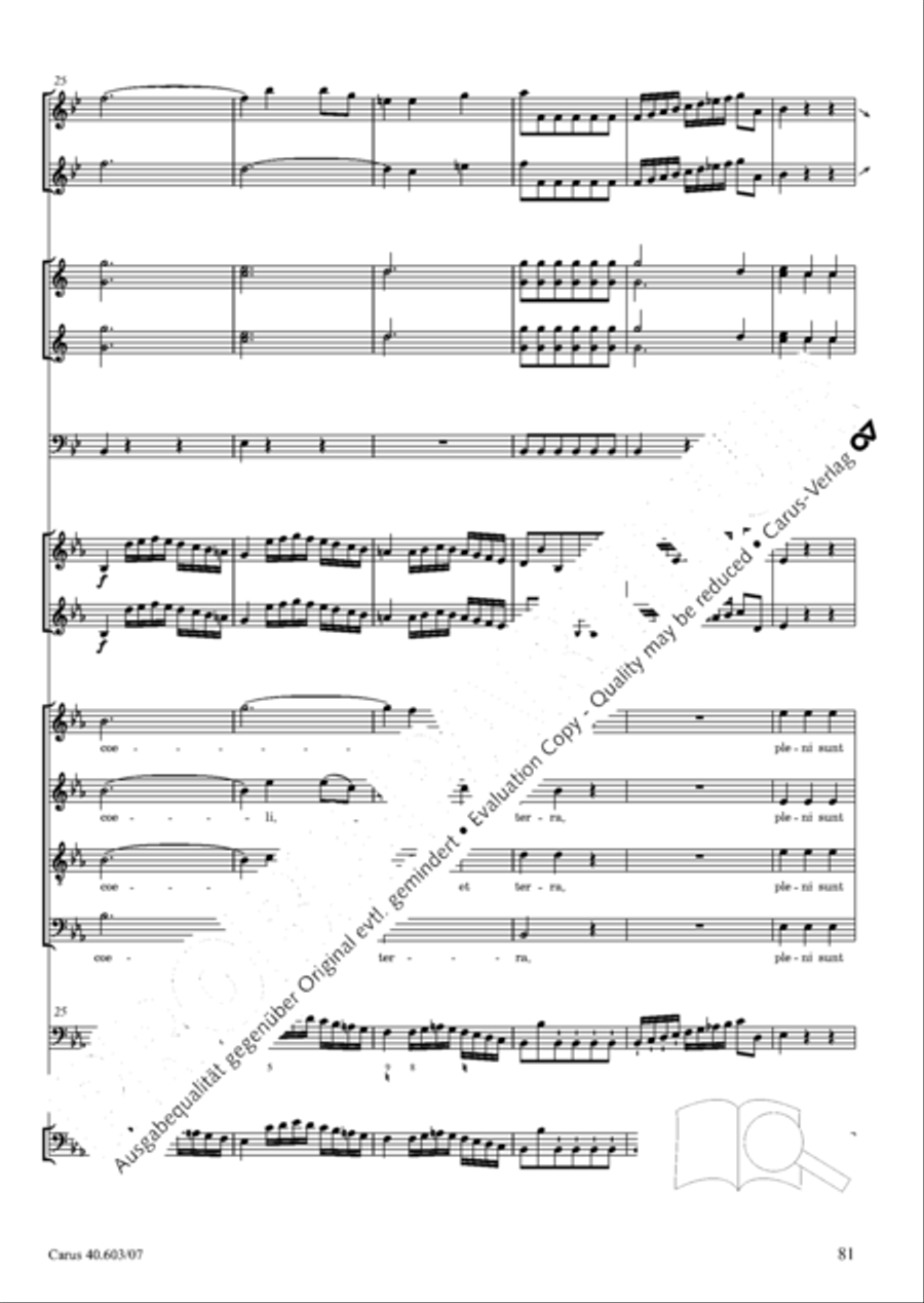 Grosse Orgelsolomesse in Es 4-Part scores gallery preview page 94