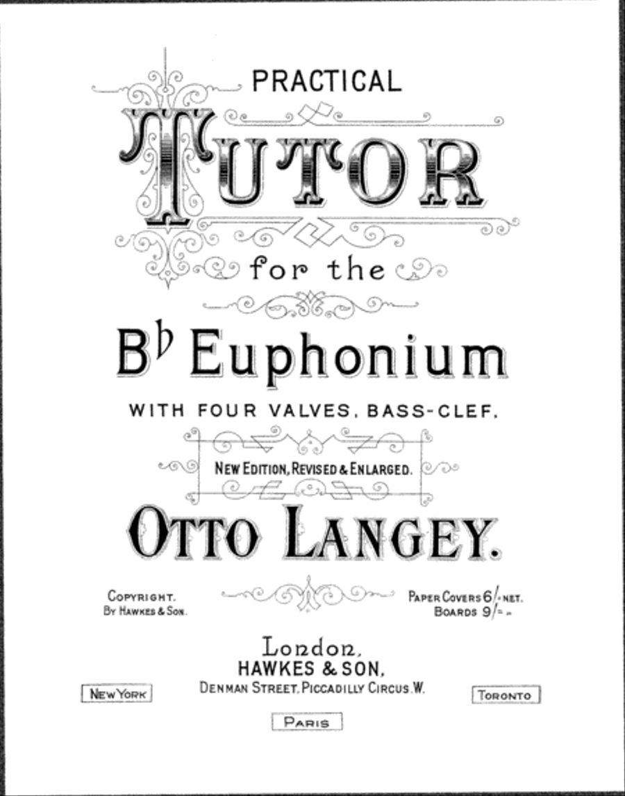 Practical Tutor for the B-flat Euphonium Euphonium scores gallery preview page 2