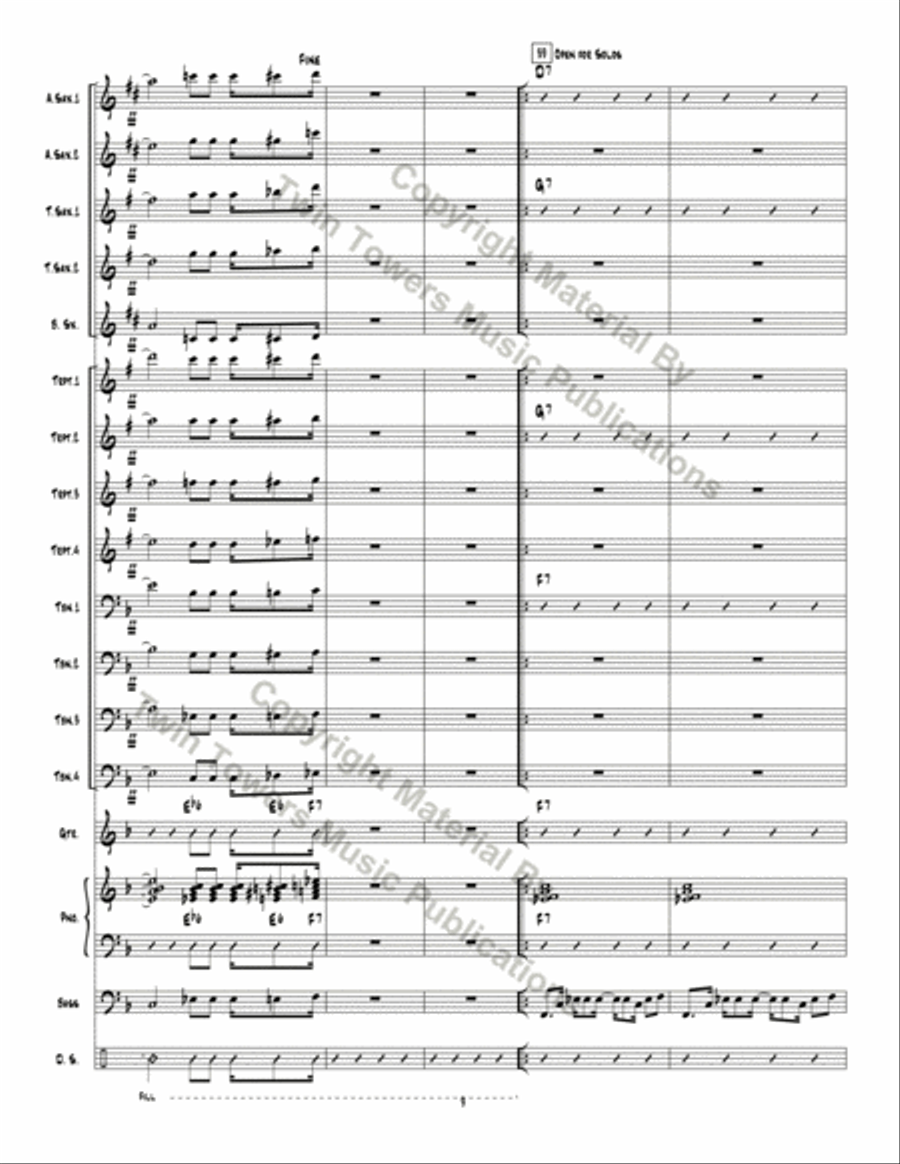 Graphic Details Graphic Details Jazz Ensemble scores gallery preview page 10