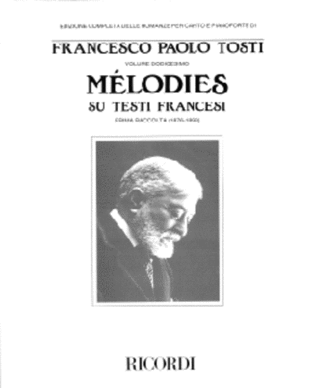 Melodies Su Testi Francesi -I (1876-1893)