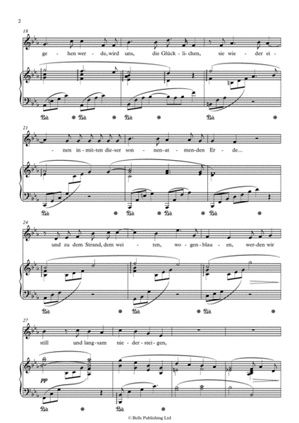 Morgen!, Op. 27 No. 4 (E-flat Major)