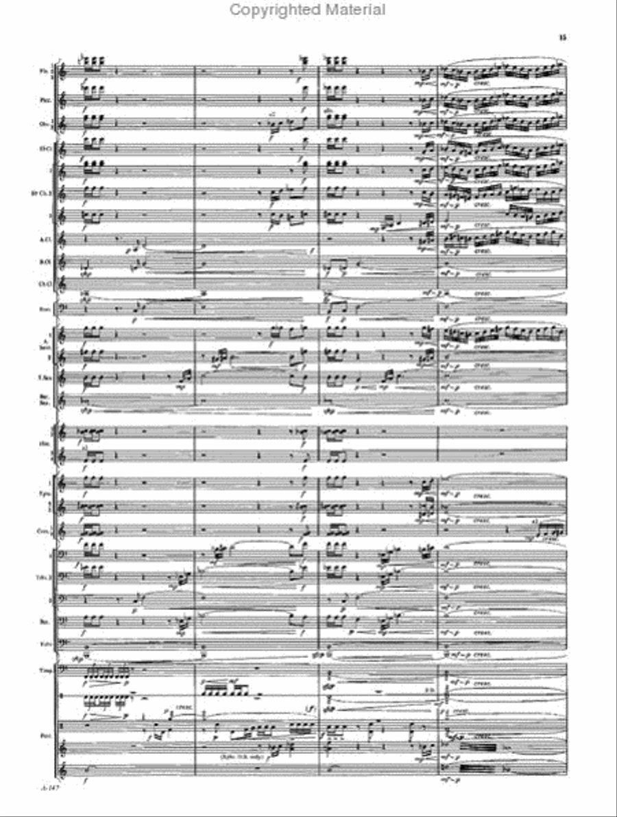 Day of the Shofar Concert Band scores gallery preview page 15