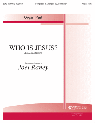 WHO IS JESUS?-ORGAN PART-Digital Download