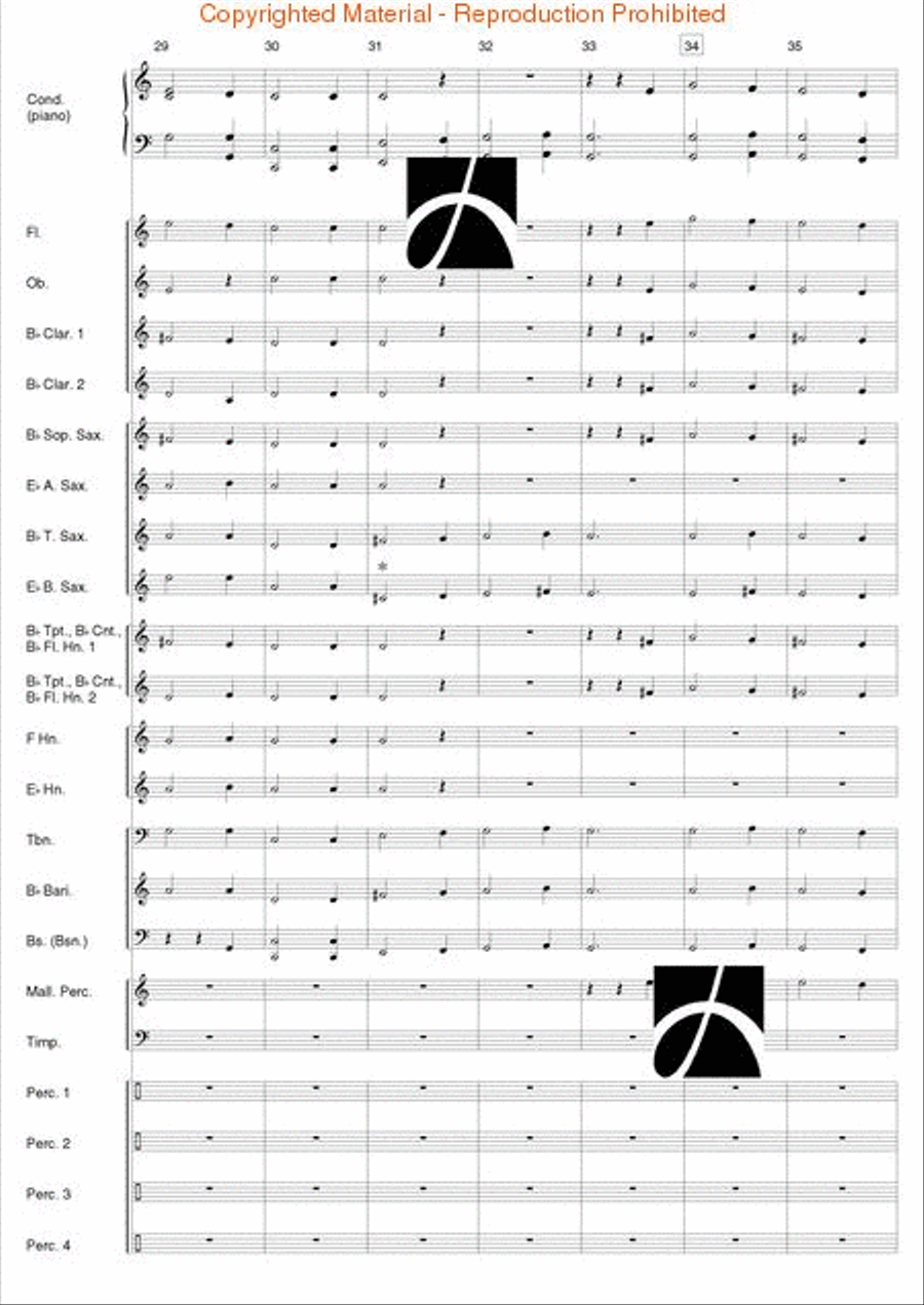 Band Time Christmas Concert Band scores gallery preview page 16