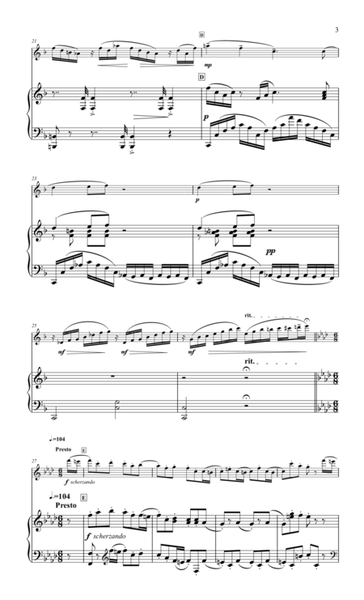 Mendelssohn, Rondo Capriccioso for flute & piano image number null