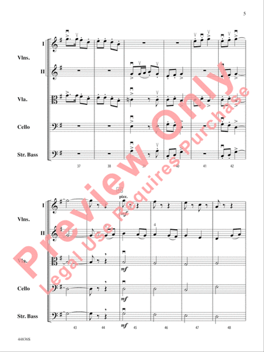 Appalachian Celebration Appalachian Celebration String Orchestra scores gallery preview page 6