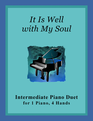 Book cover for It Is Well (1 Piano, 4 Hands Duet)