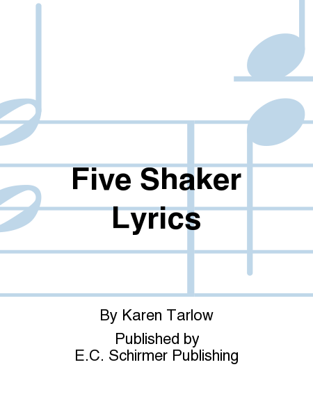 Five Shaker Lyrics image number null