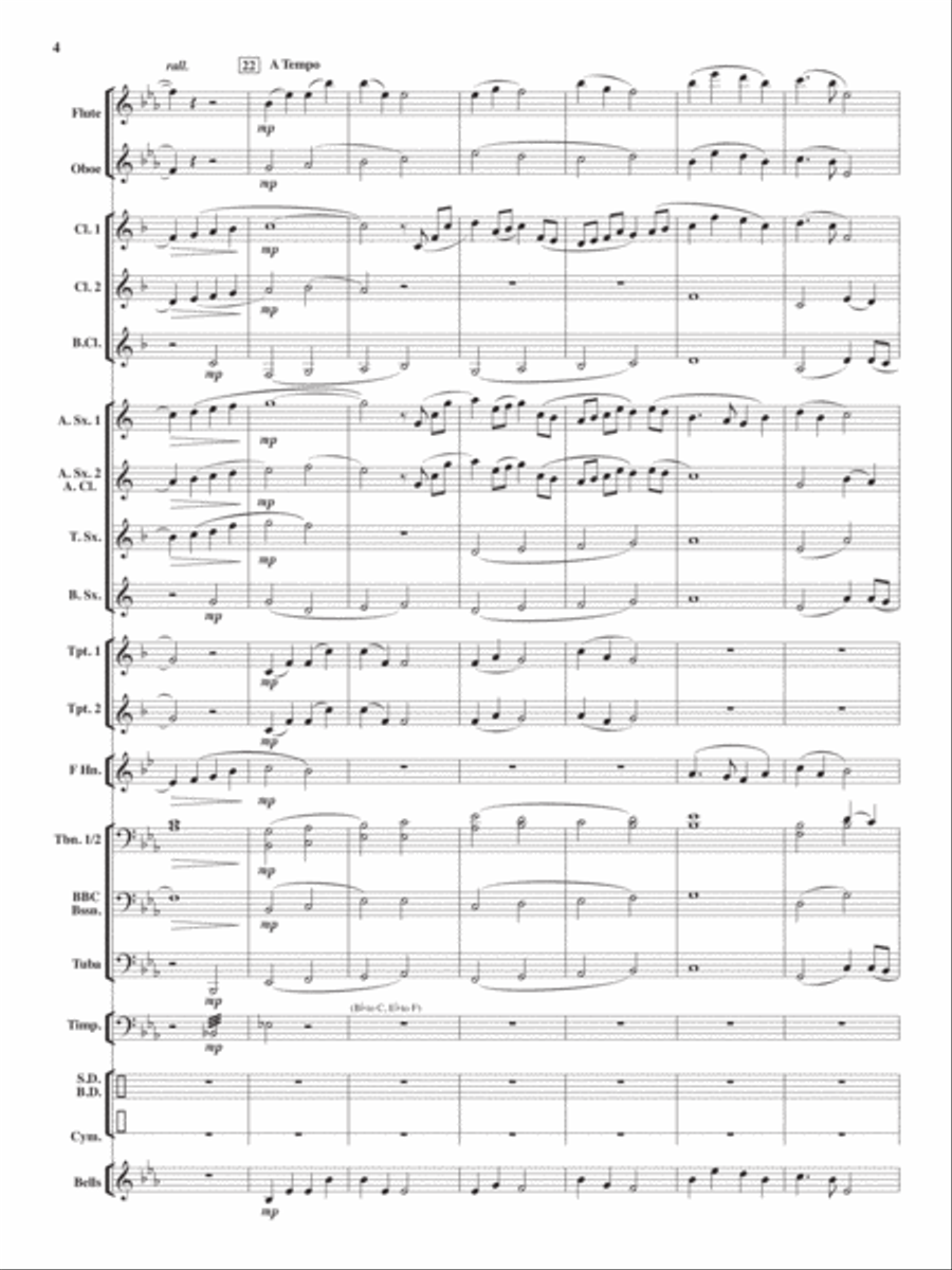 In This Quiet Place Concert Band scores gallery preview page 5