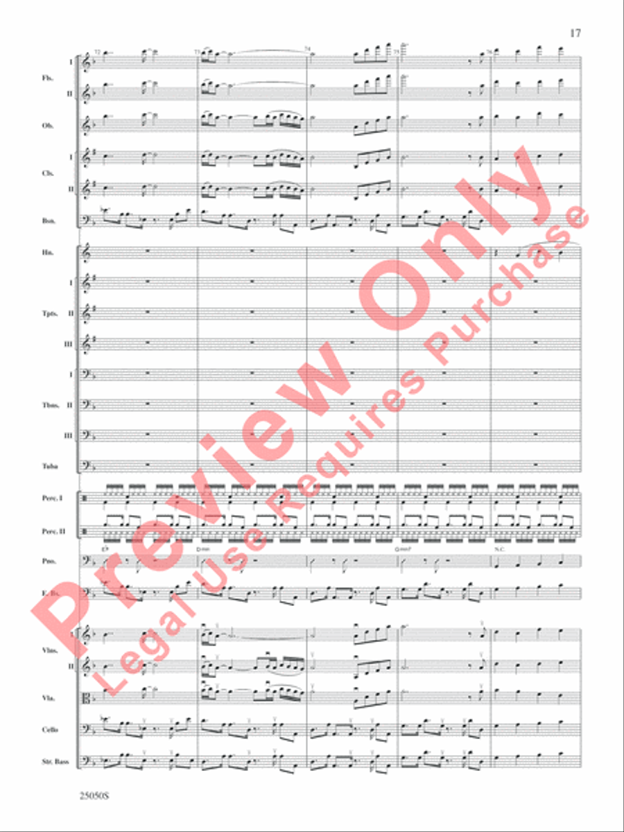 The Children of Sanchez The Children of Sanchez Full Orchestra scores gallery preview page 18