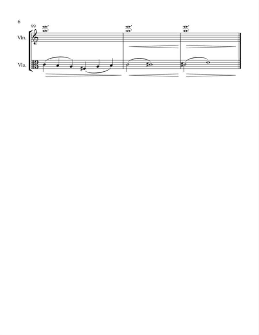 4 Duets All the Girls Will Marry Wedding Song Rondo The Fallen Soldier String Duet scores gallery preview page 6