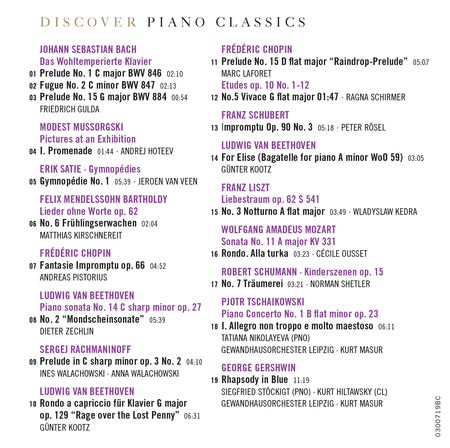 Discover Piano Classics