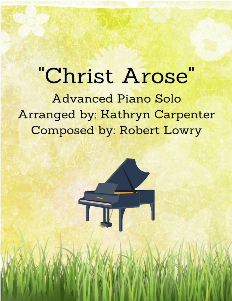 Christ Arose (Advanced Piano) Piano Solo scores gallery preview page 1