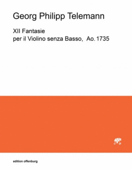 XII Fantasie per Violino