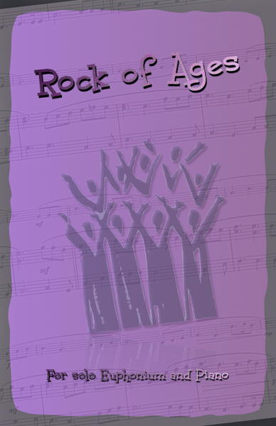 Rock of Ages, Gospel Hymn for Euphonium and Piano
